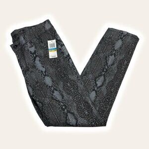 NWT SEVEN7 Womens Python Skinny Jean Size 29 Dark Gray